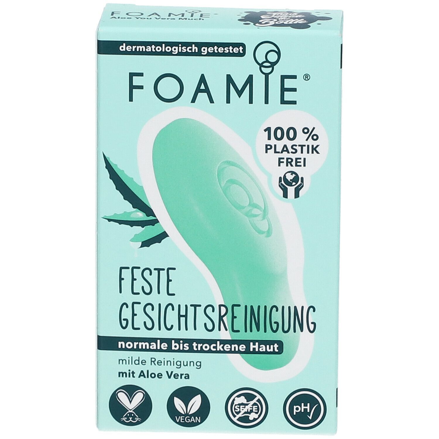 FOAMIE® Feste Gesichtsreinigung Aloe Vera