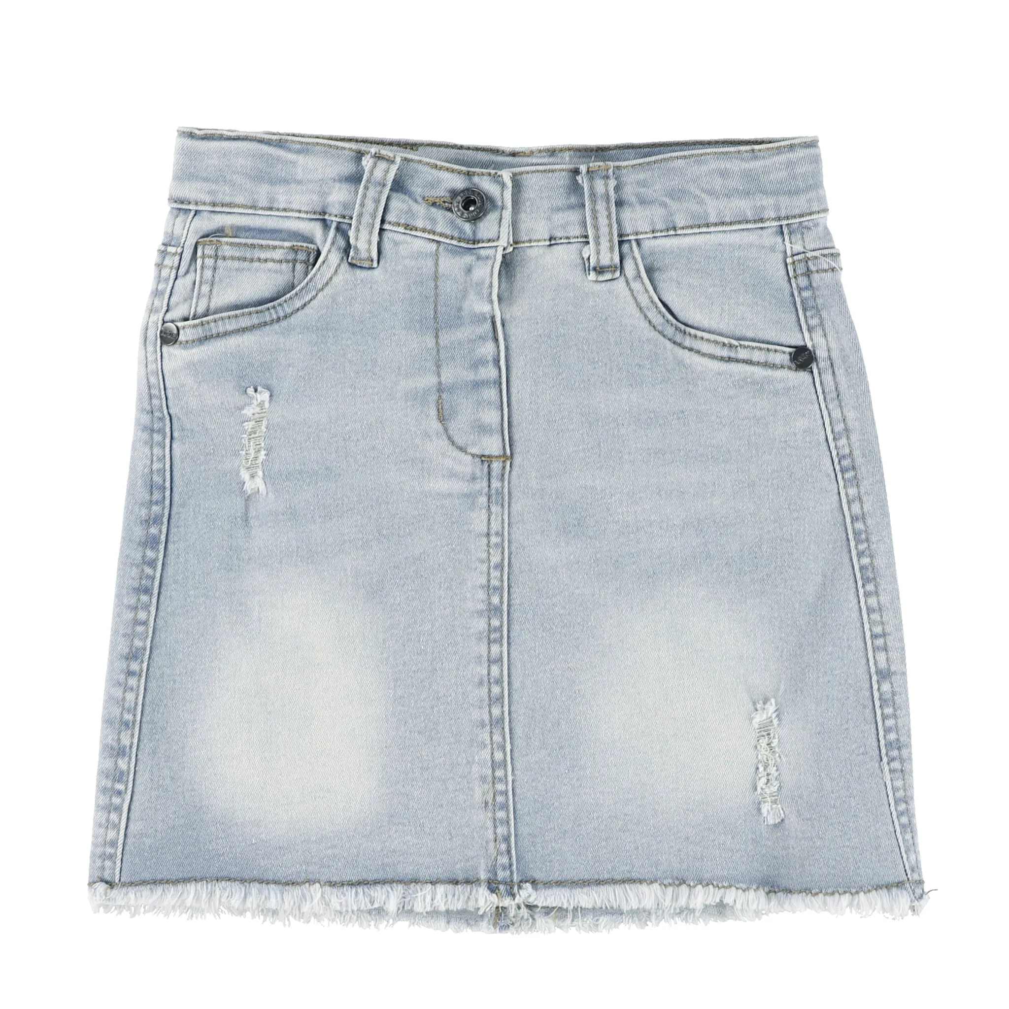 Look Jupe Denim Jardin 7-14ans