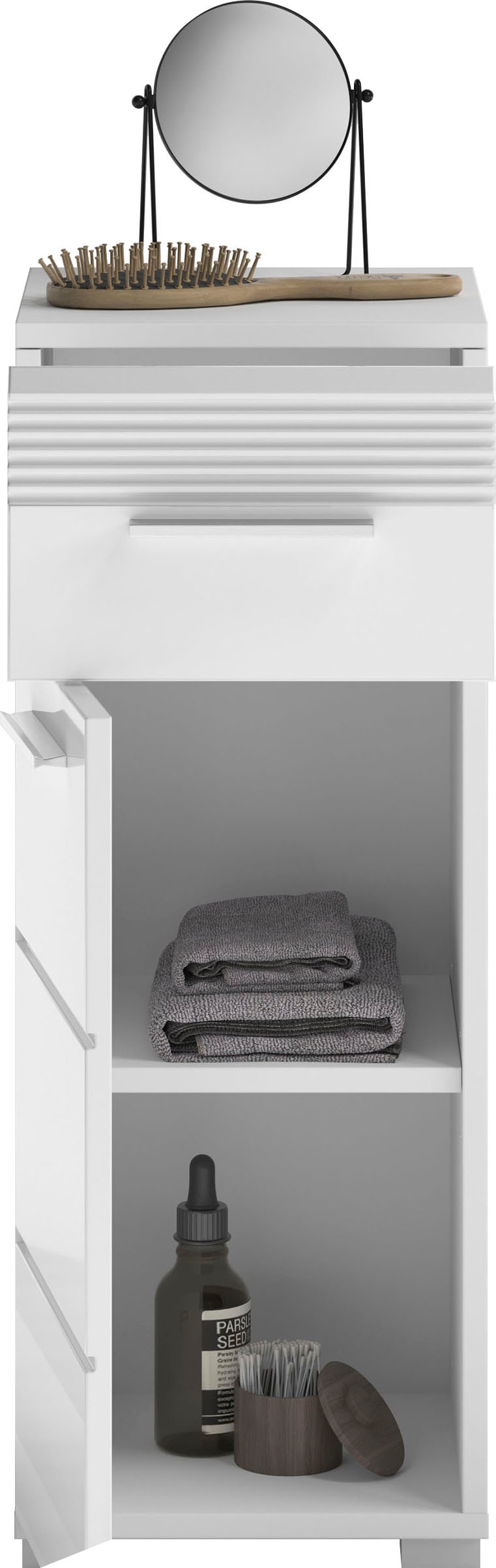 INOSIGN Unterschrank »Malmö, Breite 30 cm, 1 Tür (Türanschlag wechselbar), 1 Schubkasten« in verschiedenen Farben erhältlich, Badmöbel, Badschrank, Kommode, Bad