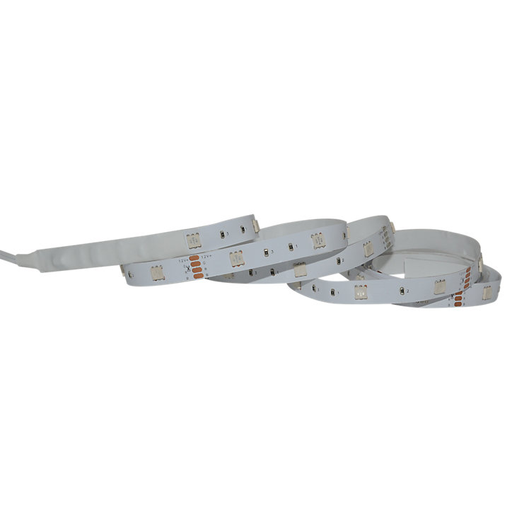 Ruban lumineux Hyeco LED intégrée variation de couleurs IP20 dimmable 6W L.150cm blanc Goodhome