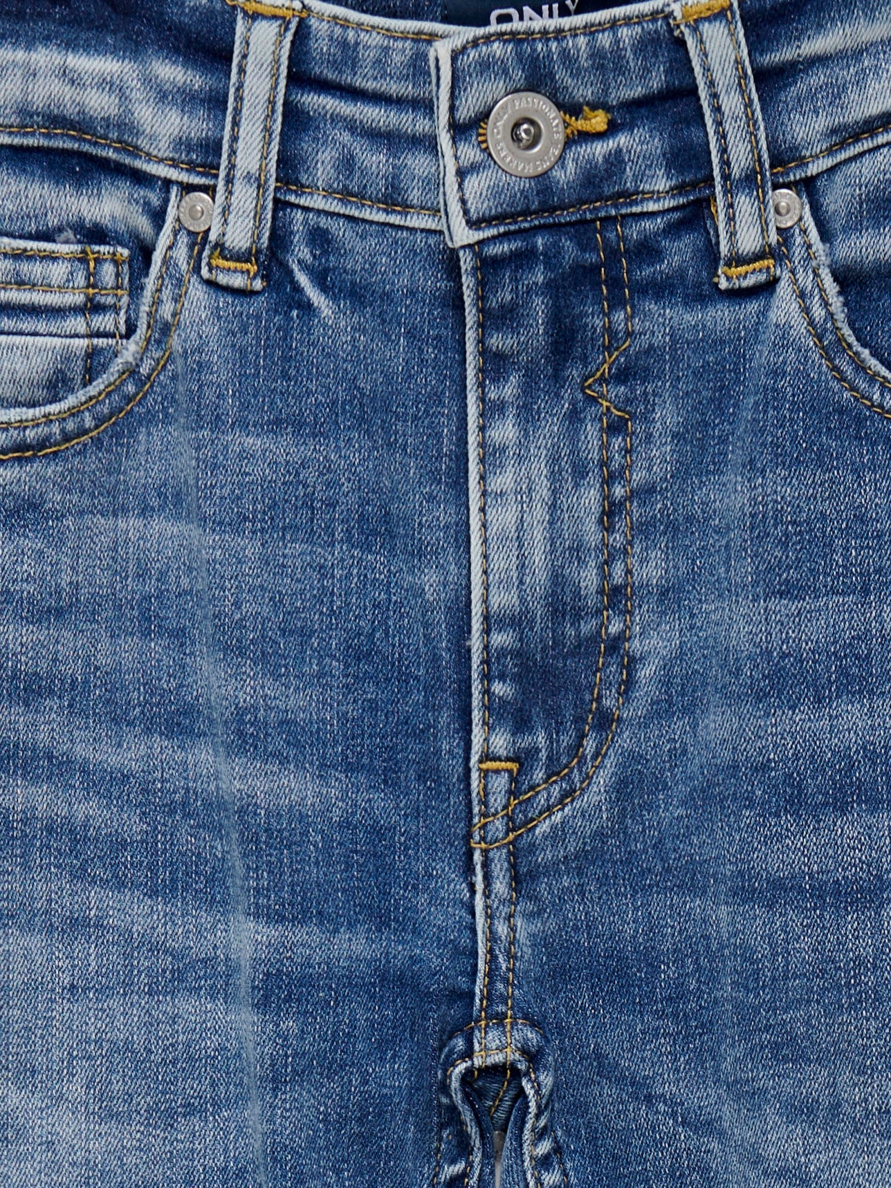 KOBWARP Skinny Fit Jeans Light Blue Denim