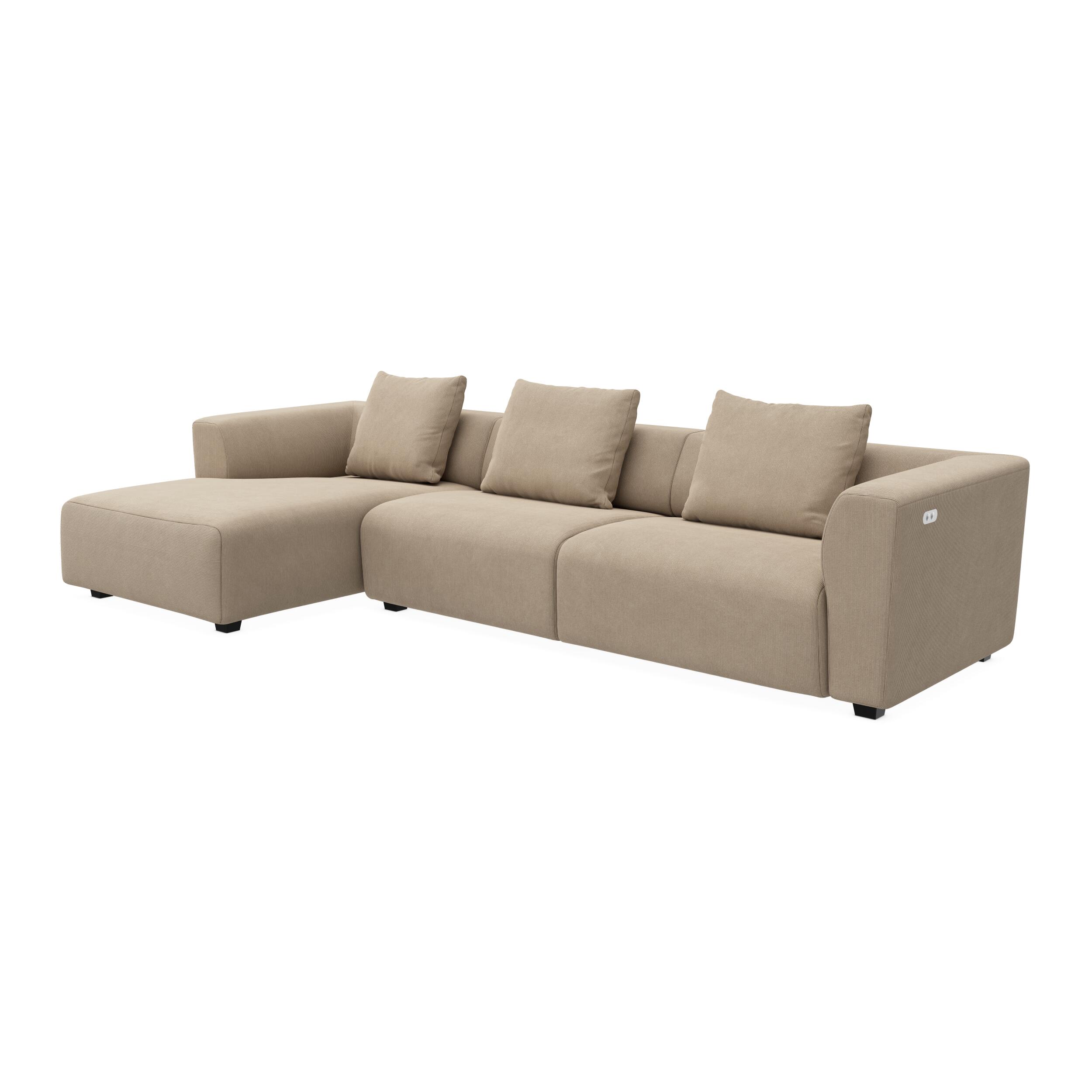 Solaro venstrevendt sofa med chaiselong