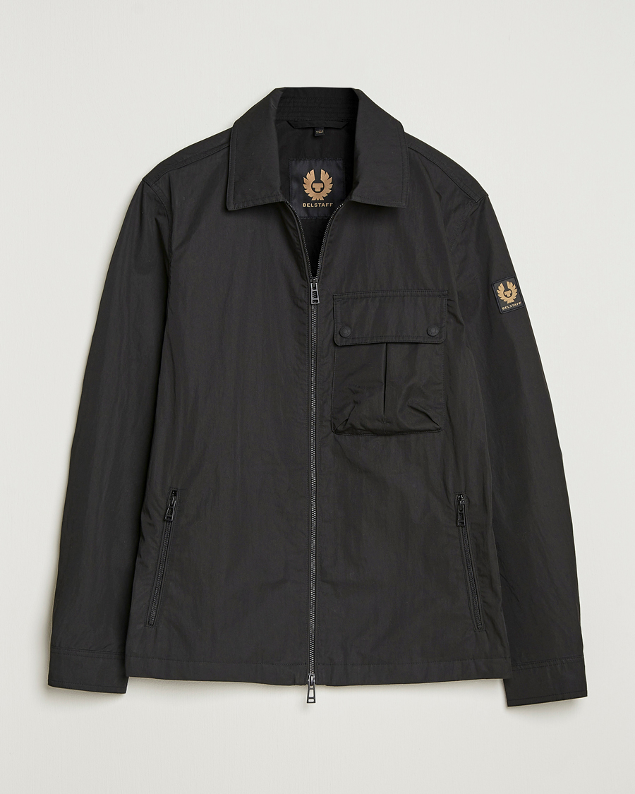 Belstaff Drome Overshirt Black
