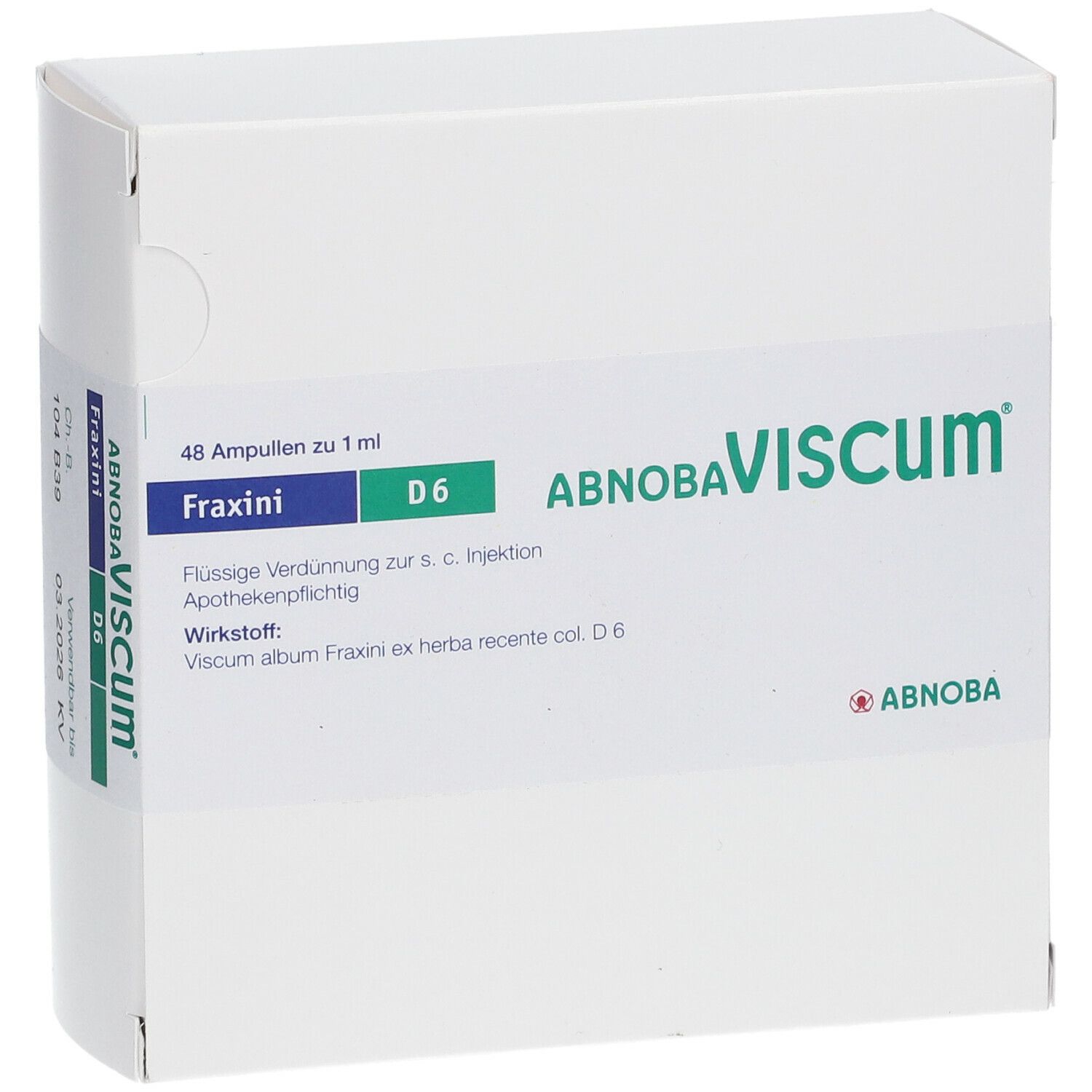 abnobaVISCUM® Fraxini D6 Ampullen