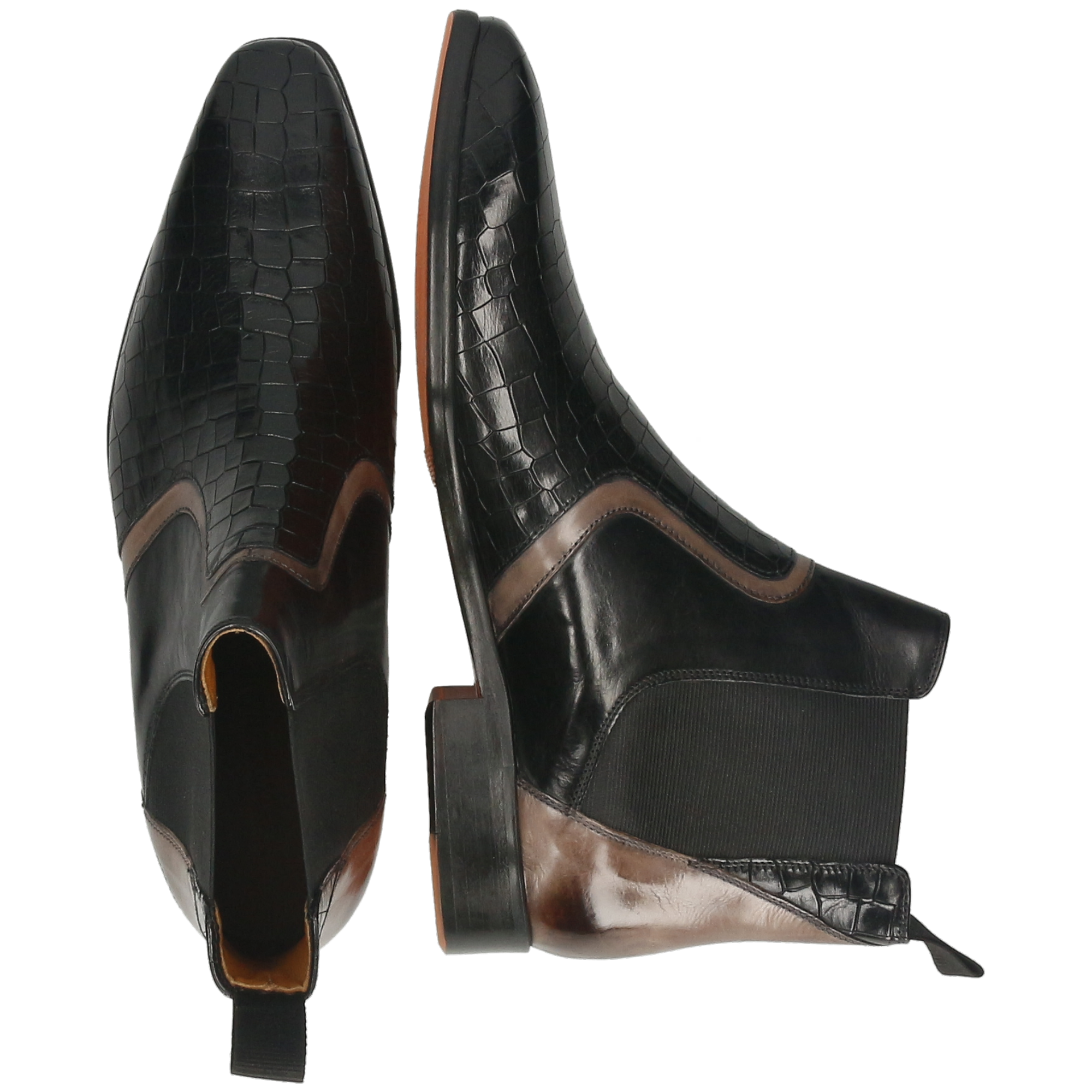 LEWIS 26 - Bottines à talon bottier | Noir