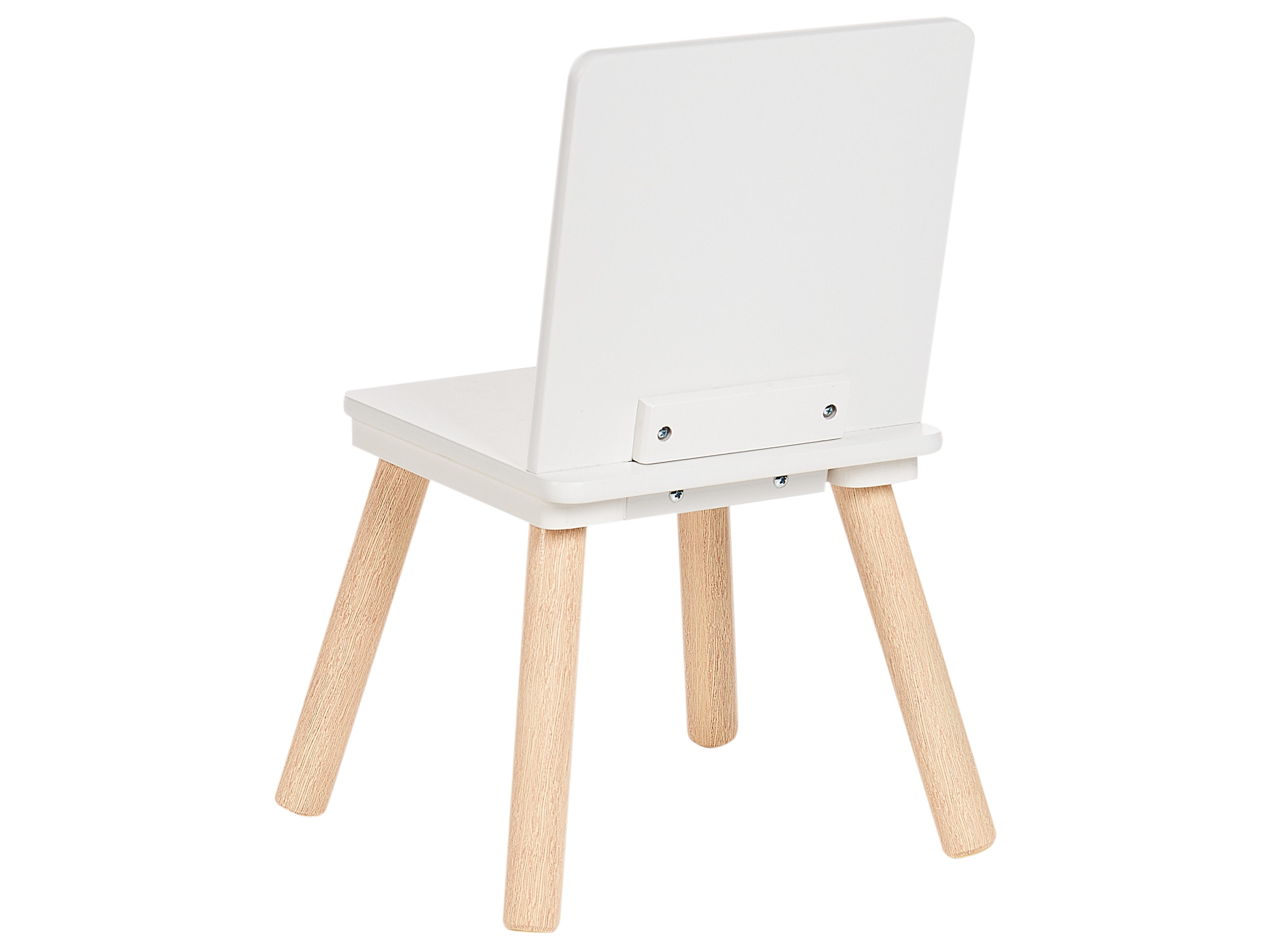 Kindertafel met stoelen WRINGLEY Wit