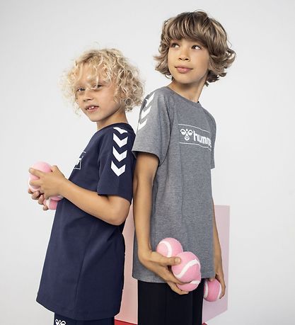 Hummel T-shirt - hmlBOX - Navy
