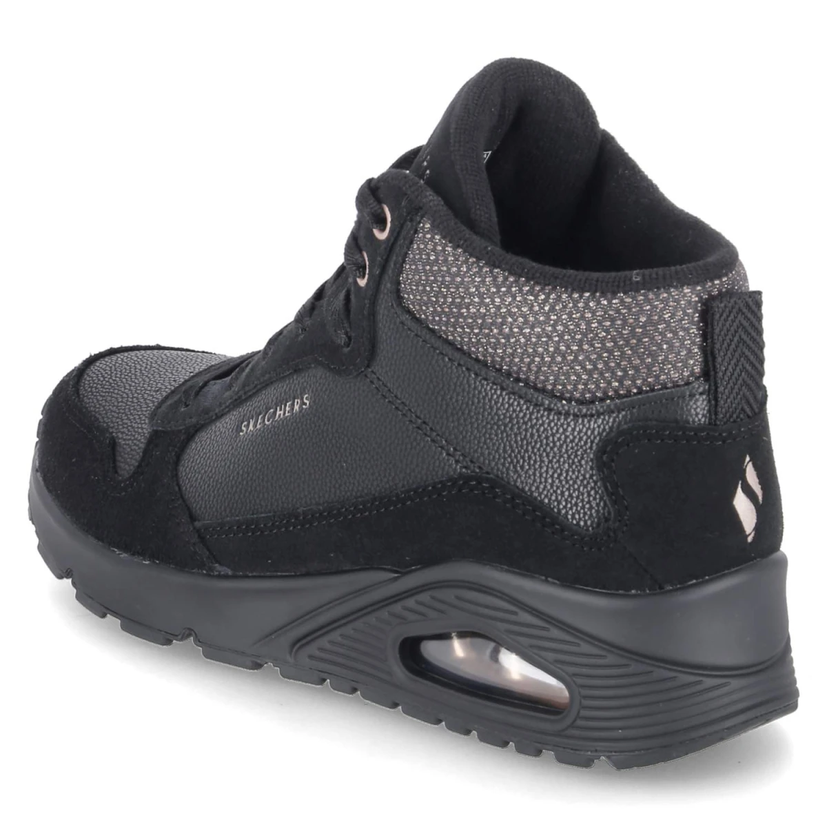 SkechersHigh Sneaker UNO-STARCE SHINE - black