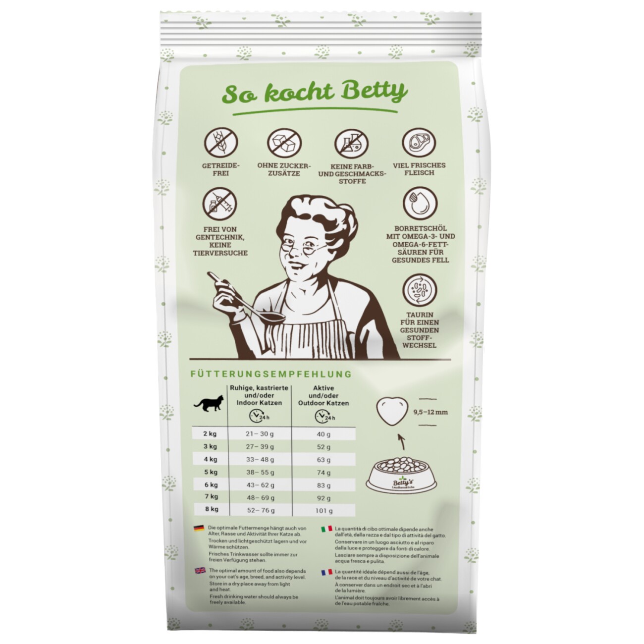 Betty's Landhausküche Trockenfutter Kaninchen pur 300 g