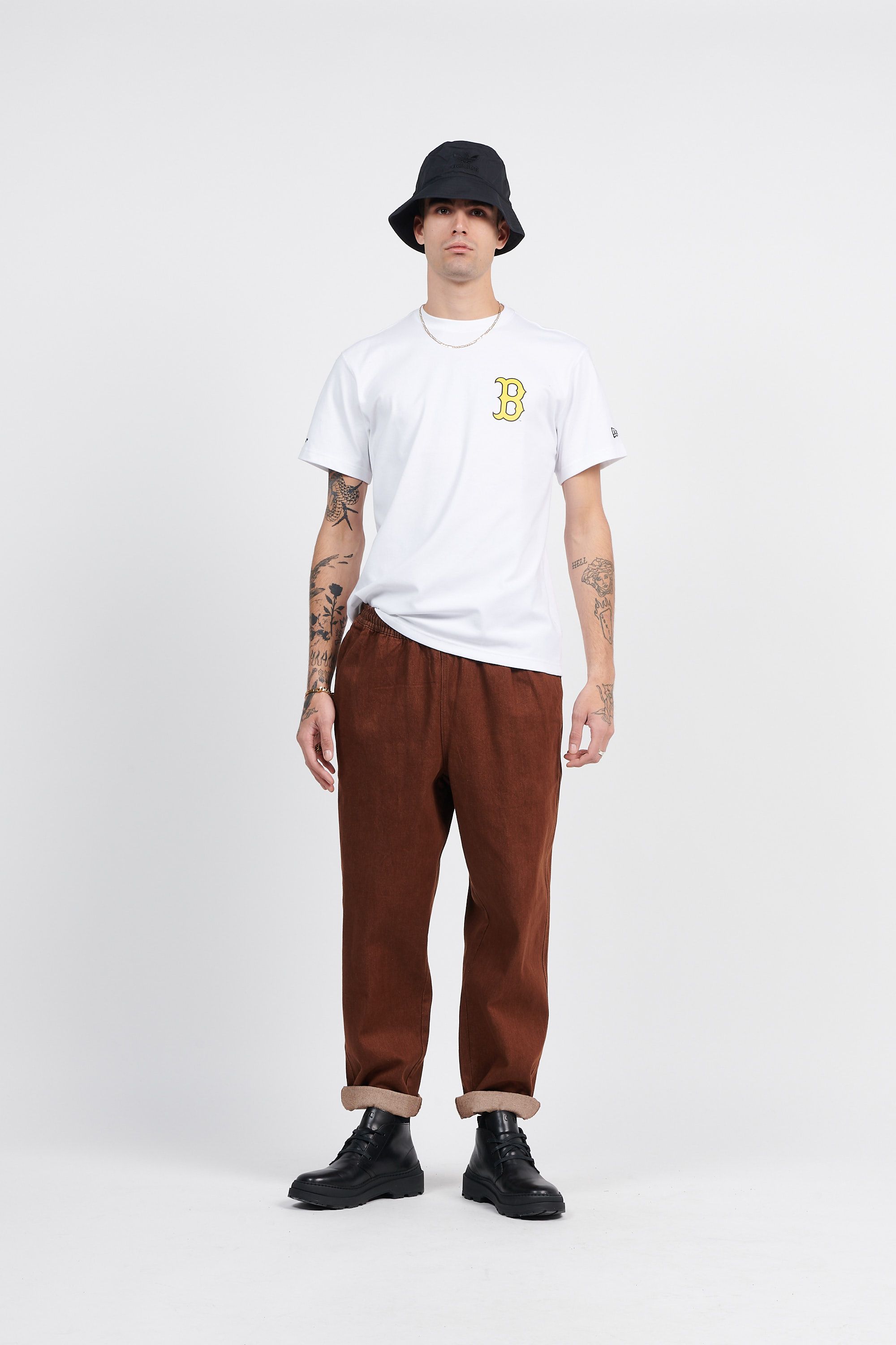 NEW ERA T-shirt - New Era x BTS BUTTER RS22 BOSRED Blanc