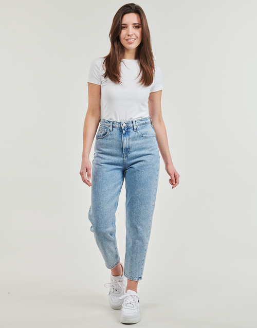 Tommy Jeans - MOM JEAN UH TPR CG4114 - Bleu