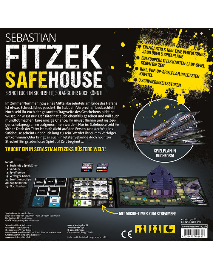 Gesellschaftsspiel SEBASTIAN FITZEK – SAFEHOUSE