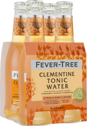 FEVER TREE CLEMENTINE & CINNAMON TONIC 4-PACK 4X20CL