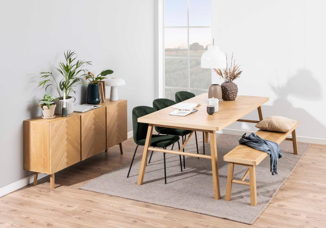 Esbjerg Eetkamertafel - 200 x 100 cm - Eiken