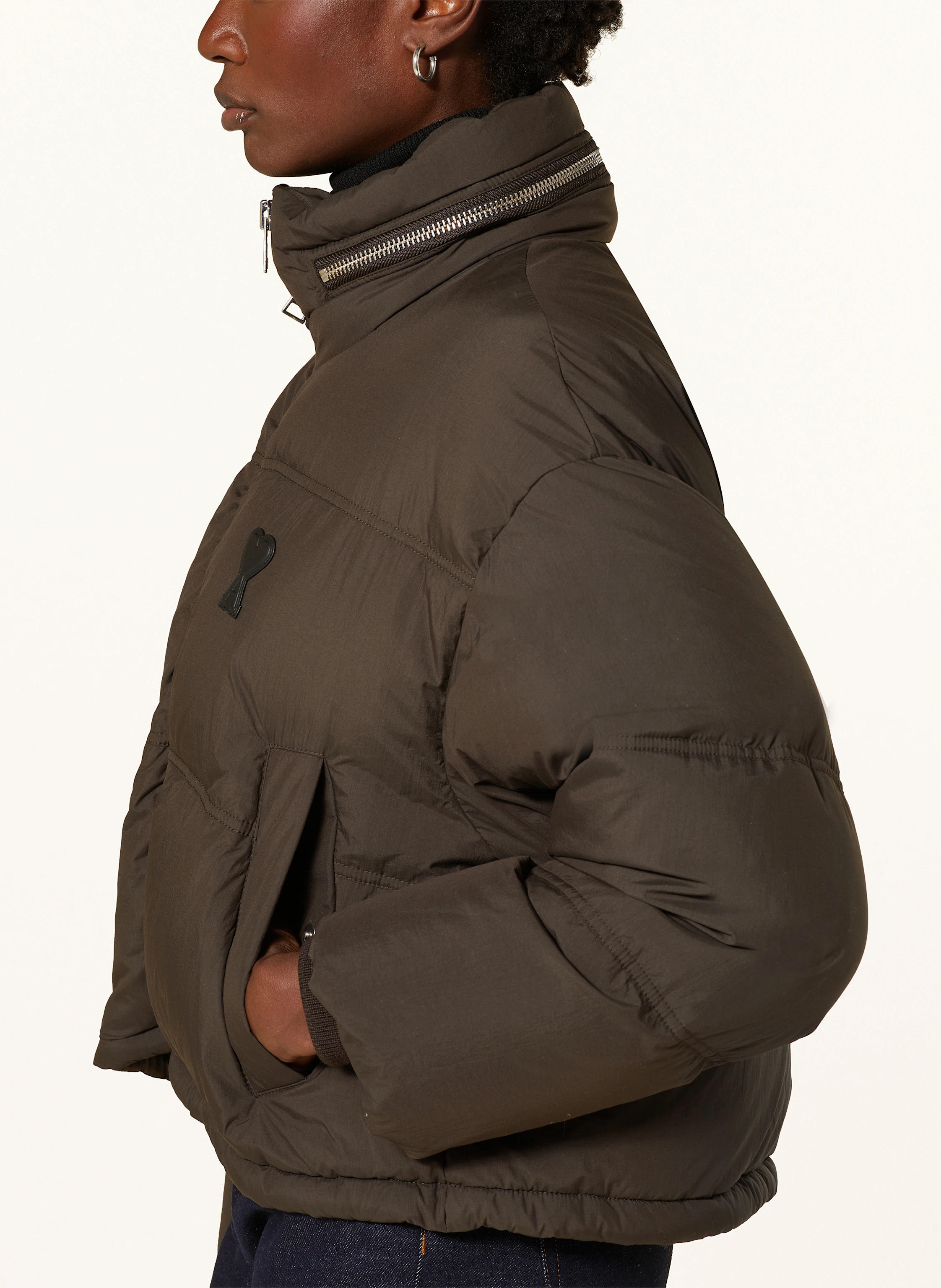 AMI PARIS Cropped-Daunenjacke
