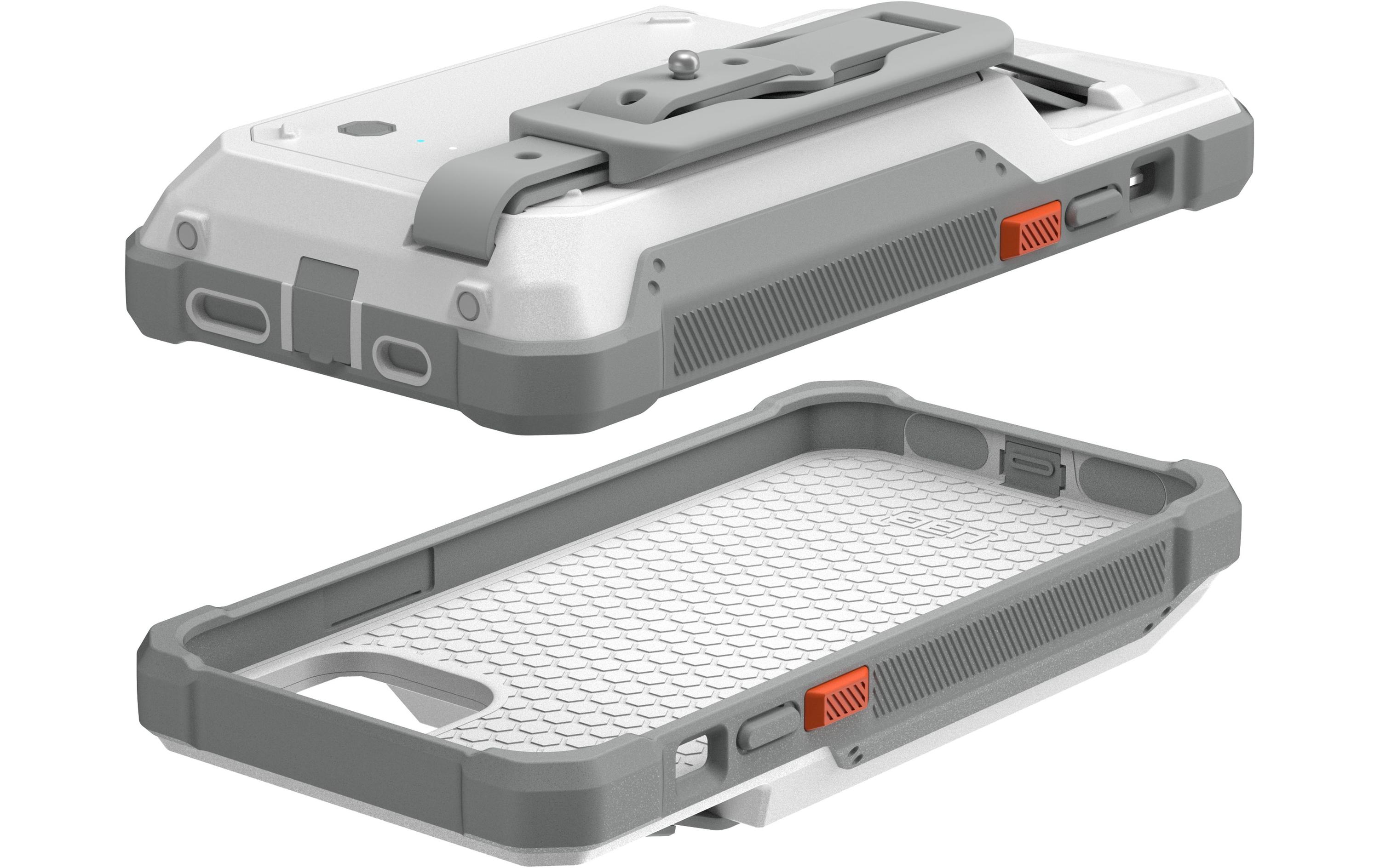 Worklow Battery Case iPhone 12/12 Pro Weiss<br>Schutzhülle für das Apple iPhone 12/iPhone 12 Pro