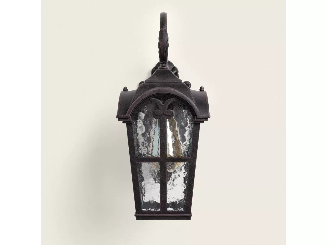 Lampe Murale Extérieure Aluminium Quilvex Rouille