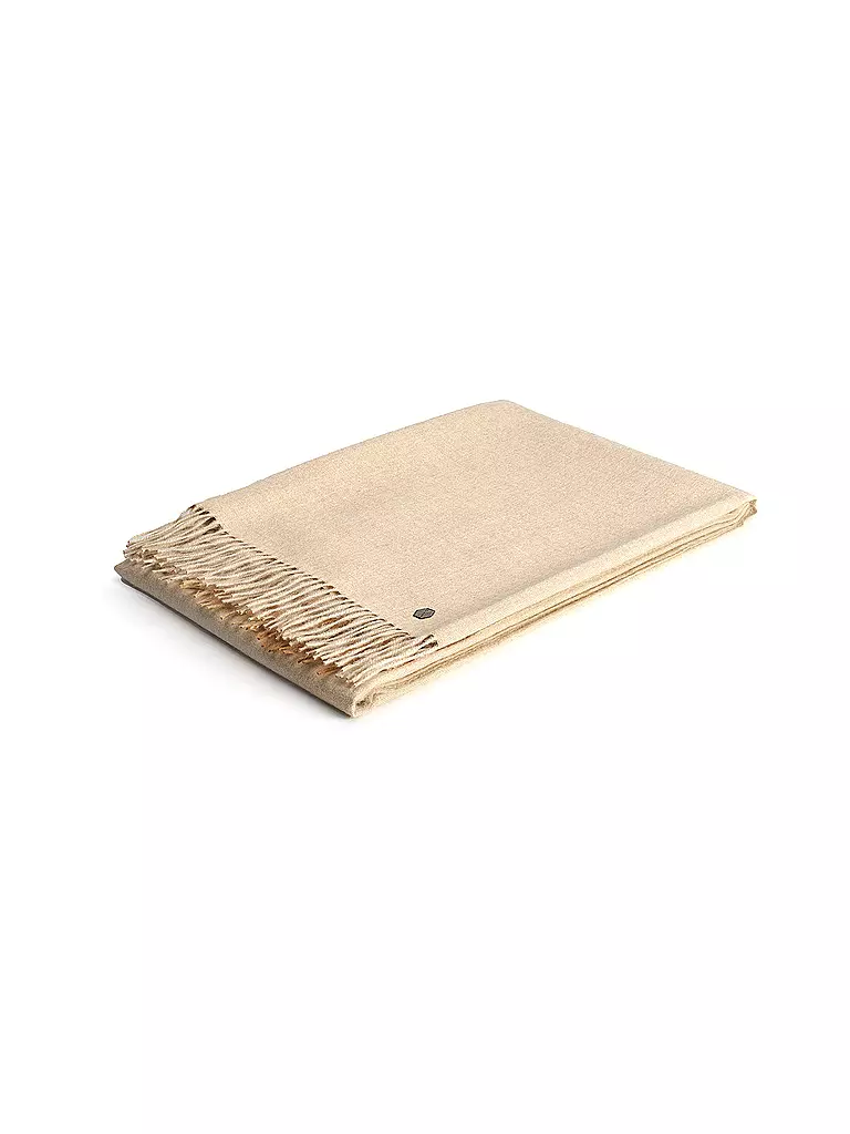 WEICH COUTURE ALPACA Edelhaardecke TIRA 130x180cm Beige  beige