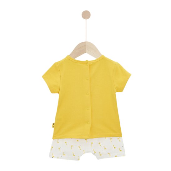 Ensemble Short + Haut   Jaune soleil        de               P'tit bisou