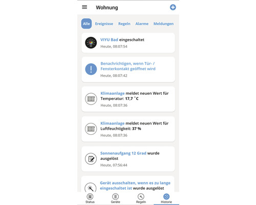 SMART HOME by hornbach Starterset Verwarming incl. Gateway en 2 Eurotronic Radiatorthermostaten