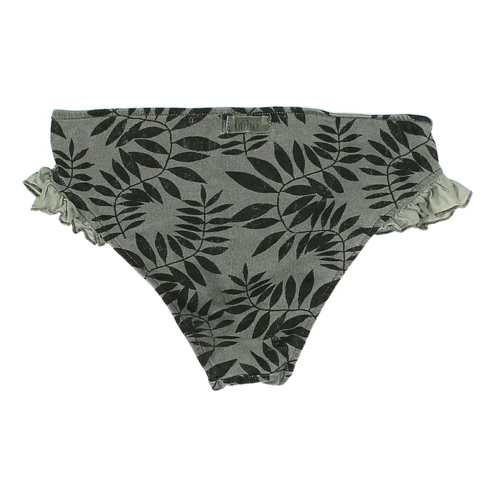 Búho Culotte de Bain Coton Bio Jungle | Vert kaki