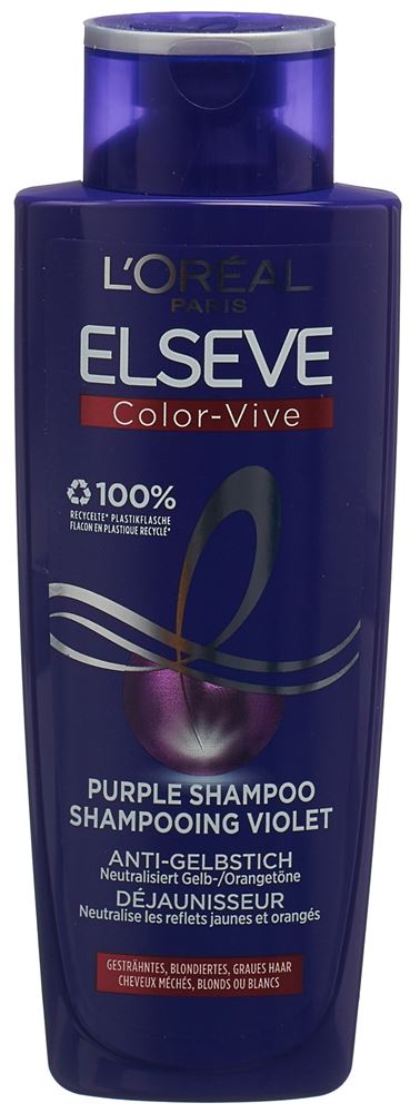 ELSEVE Color Vive Purple Shampoo Anti Gelbstich Fl 200 ml