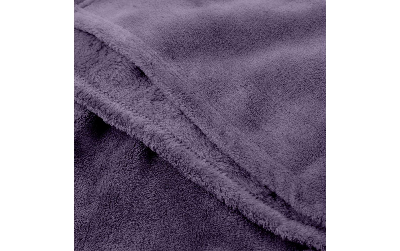 Kuscheldecke Lila 240 x 220 cmSofa- und Tagesdecke