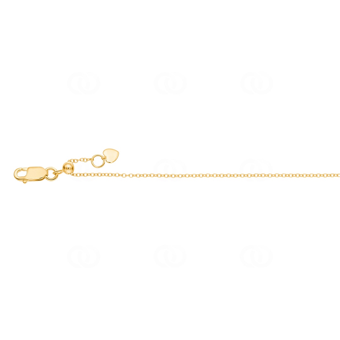 Armband 750/18 K Gelbgold mit Diamant 0.10 ct H/si