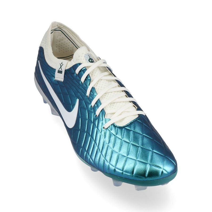 Nike Tiempo Legend 10 Elite FG Emerald - Turquoise/Blanc Cassé ÉDITION LIMITÉE