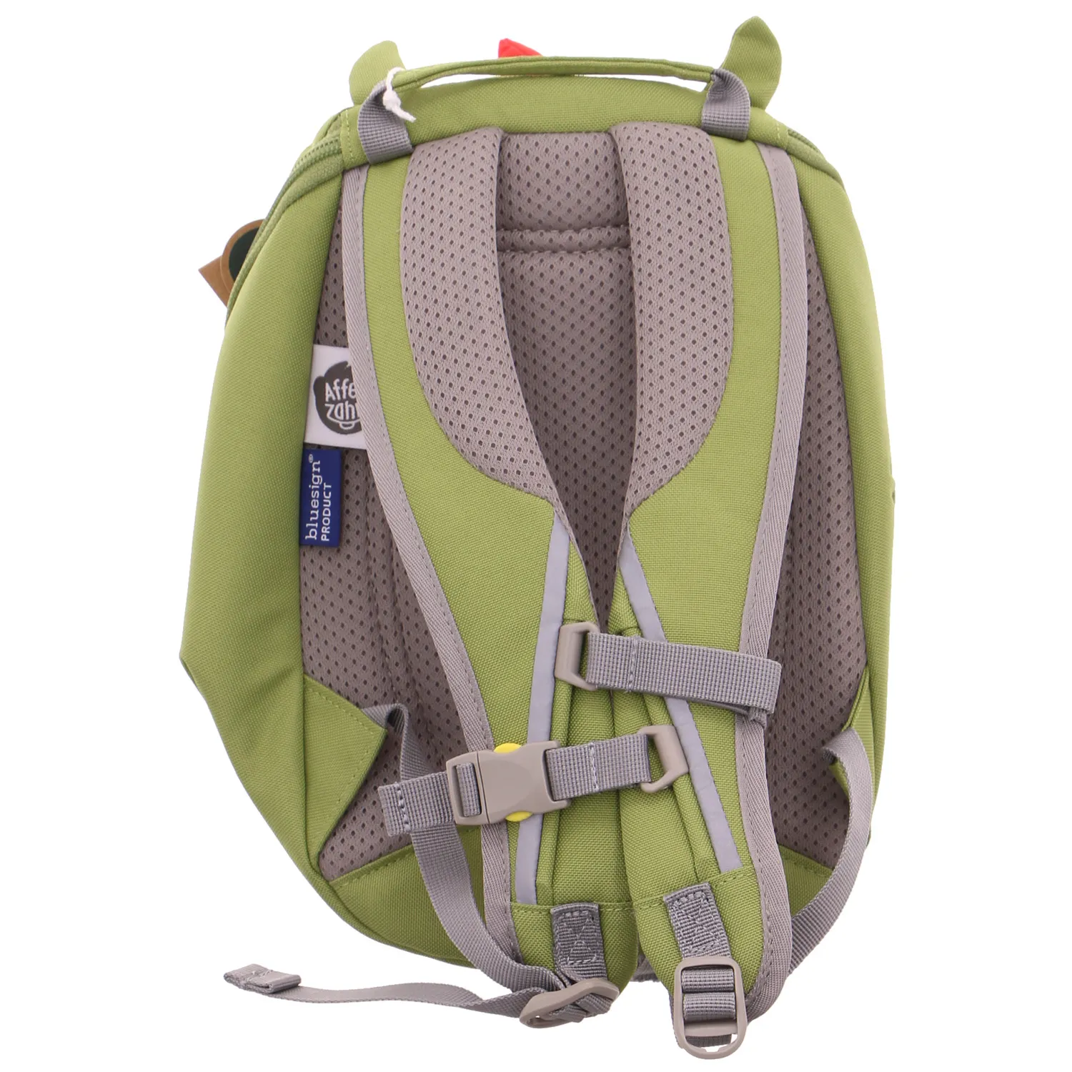 AFFENZAHN Aktionen Grün Textil  Kindergartenrucksack 4L
