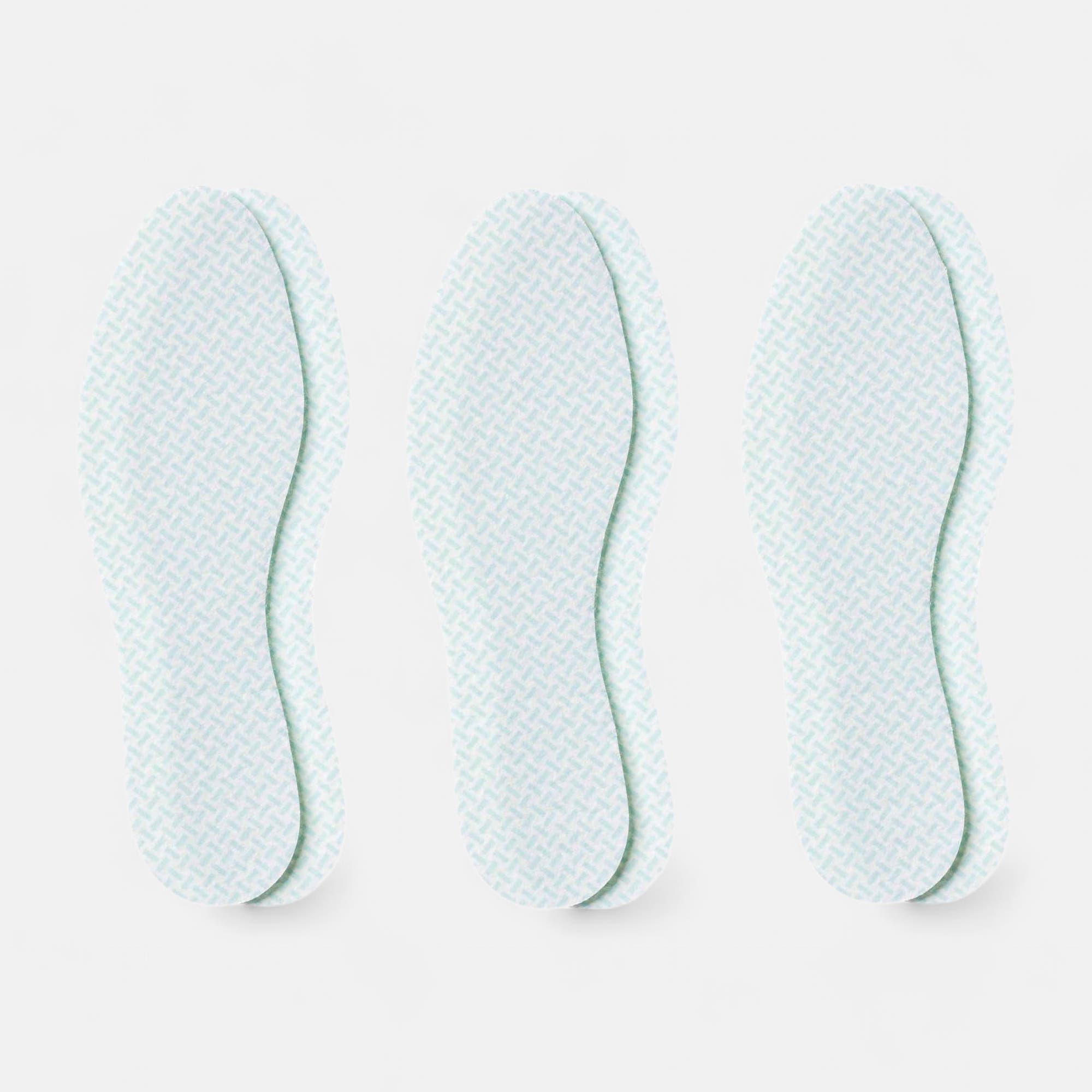 Semelles fraicheur 39 40 blanc