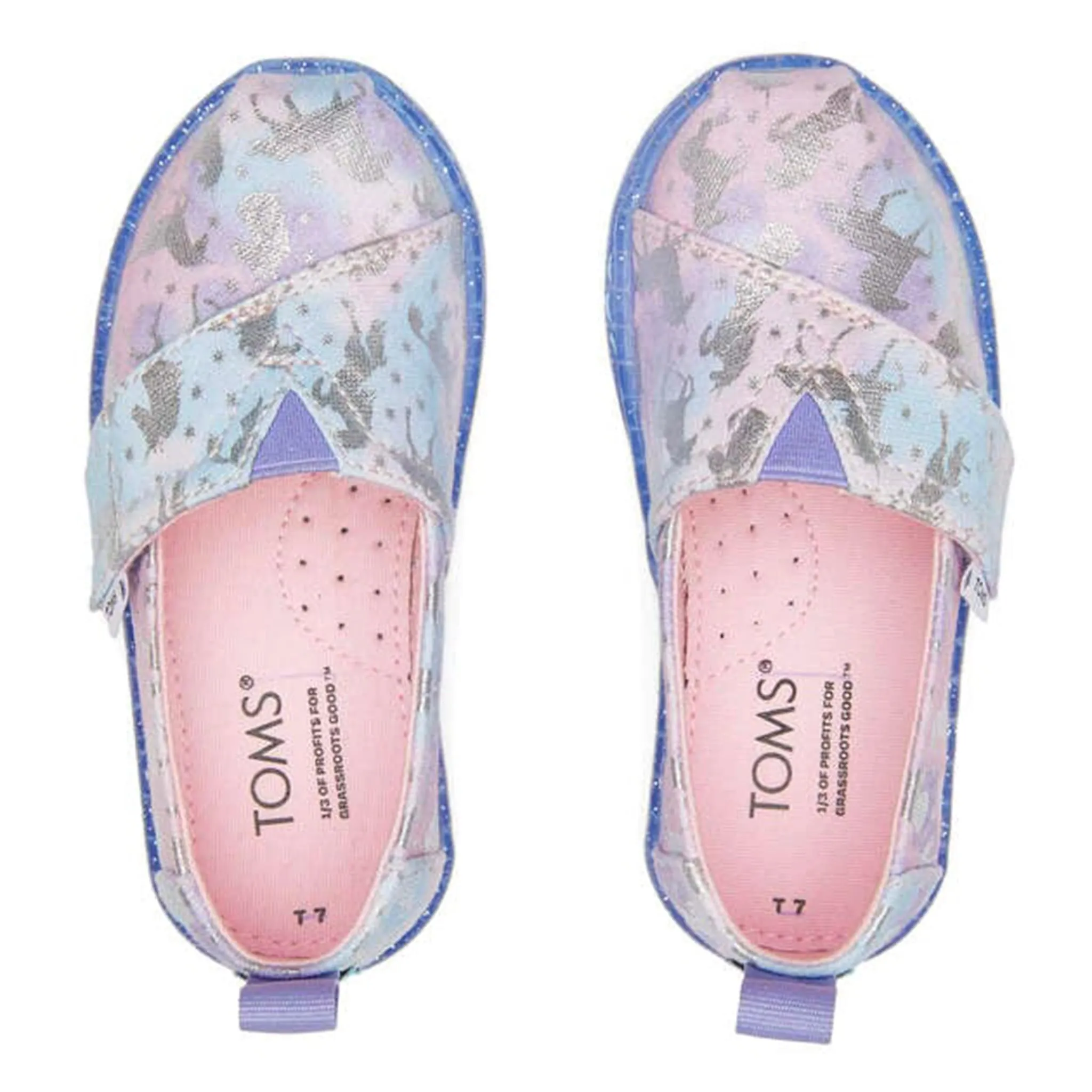 Toms Soulier Alpargata Mauve  Pointures 4-11