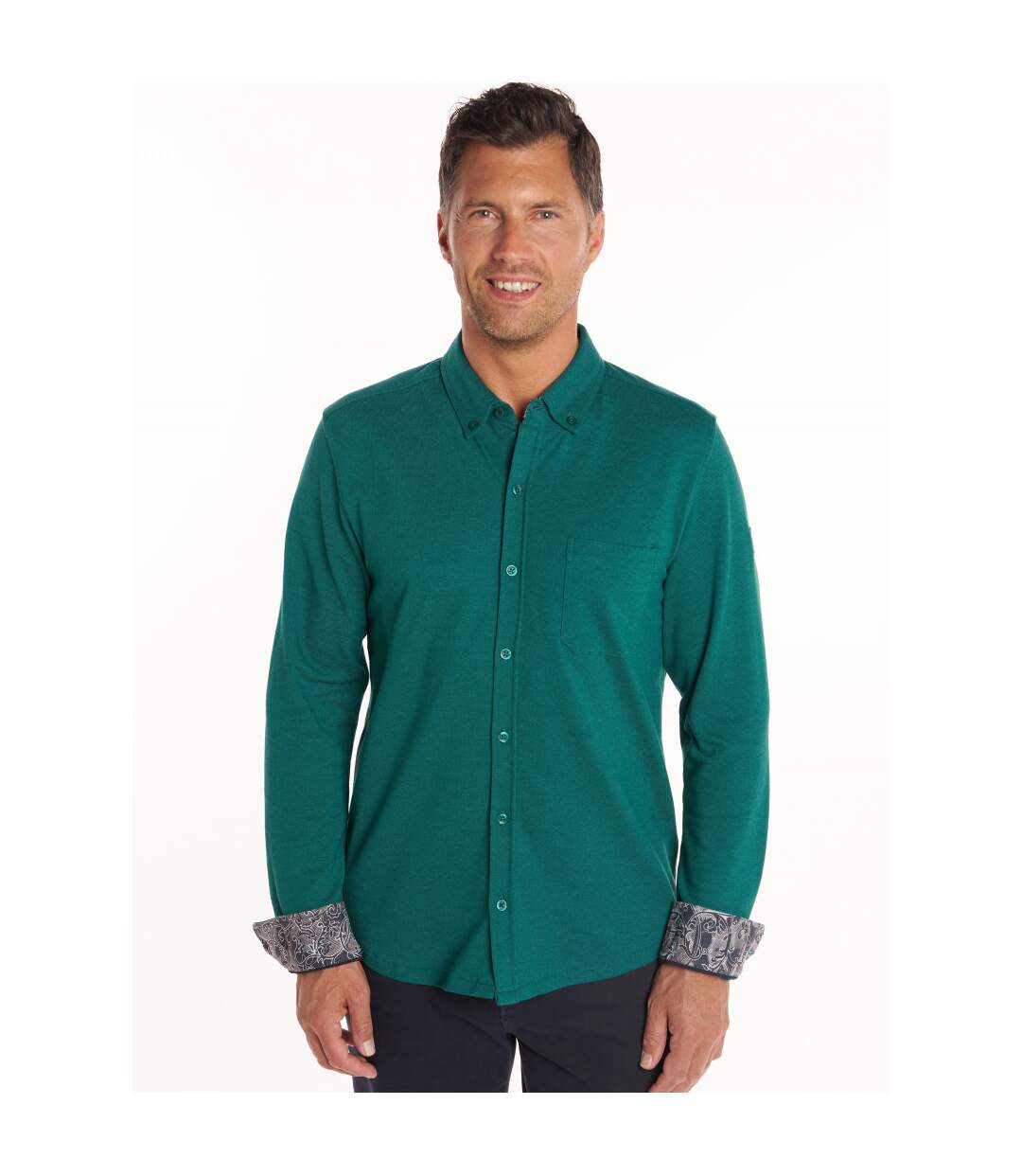Chemise en maille piquée