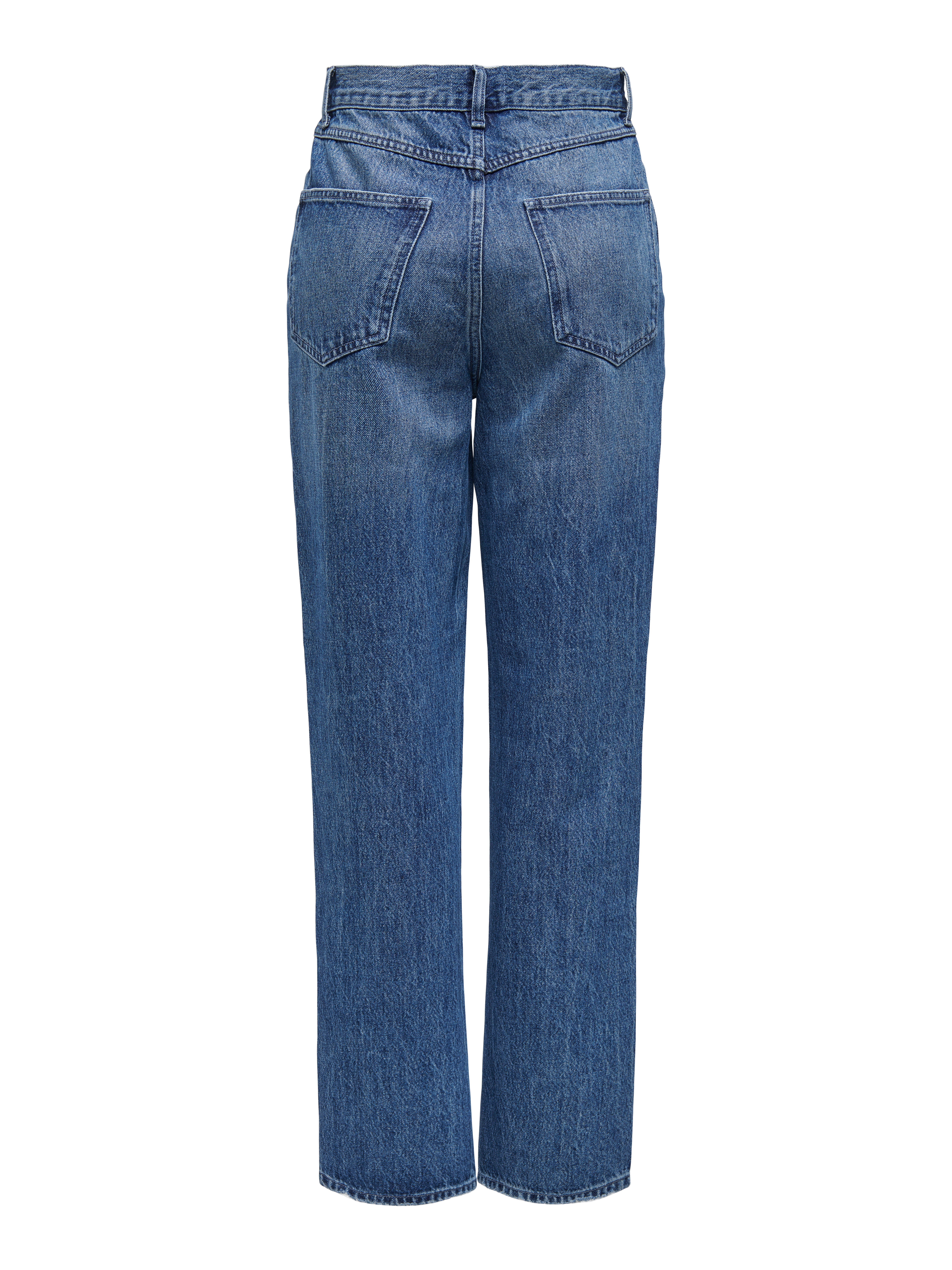 ONLROBYN Hohe Taille Gerade geschnitten Jeans Medium Blue Denim