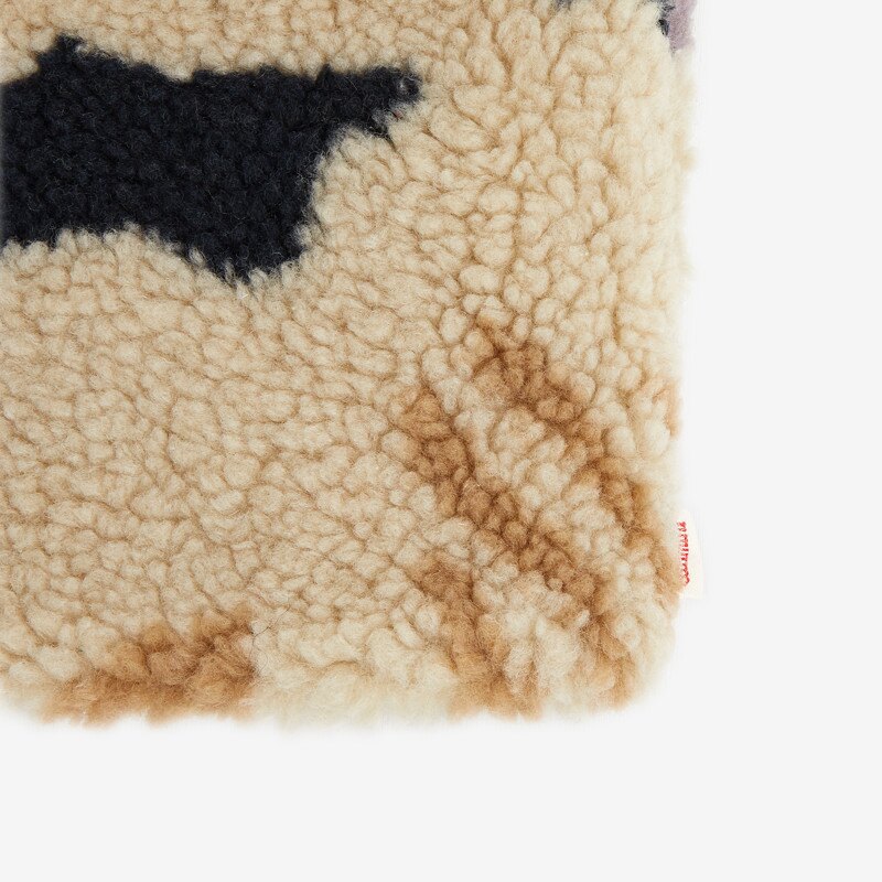 Snood sherpa bébé garçon à imprimés blanc Catimini Blanc