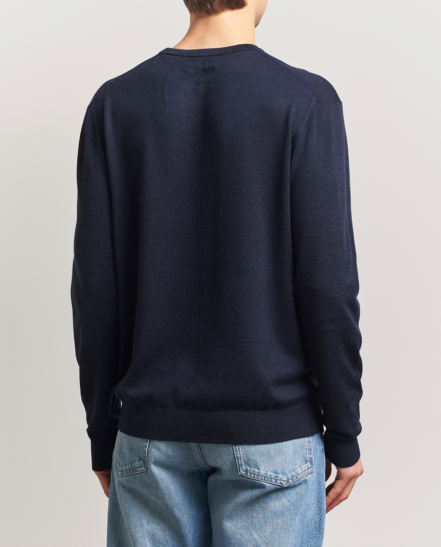 Les Deux Greyson Merino Knit Dark Navy