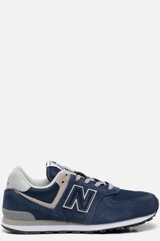 New Balance 574 Sneakers blauw Textiel