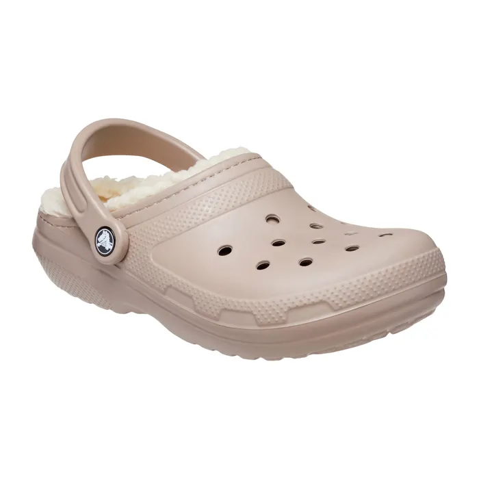 Crocs Classic Fuzz Lined Clog Instappers Senior