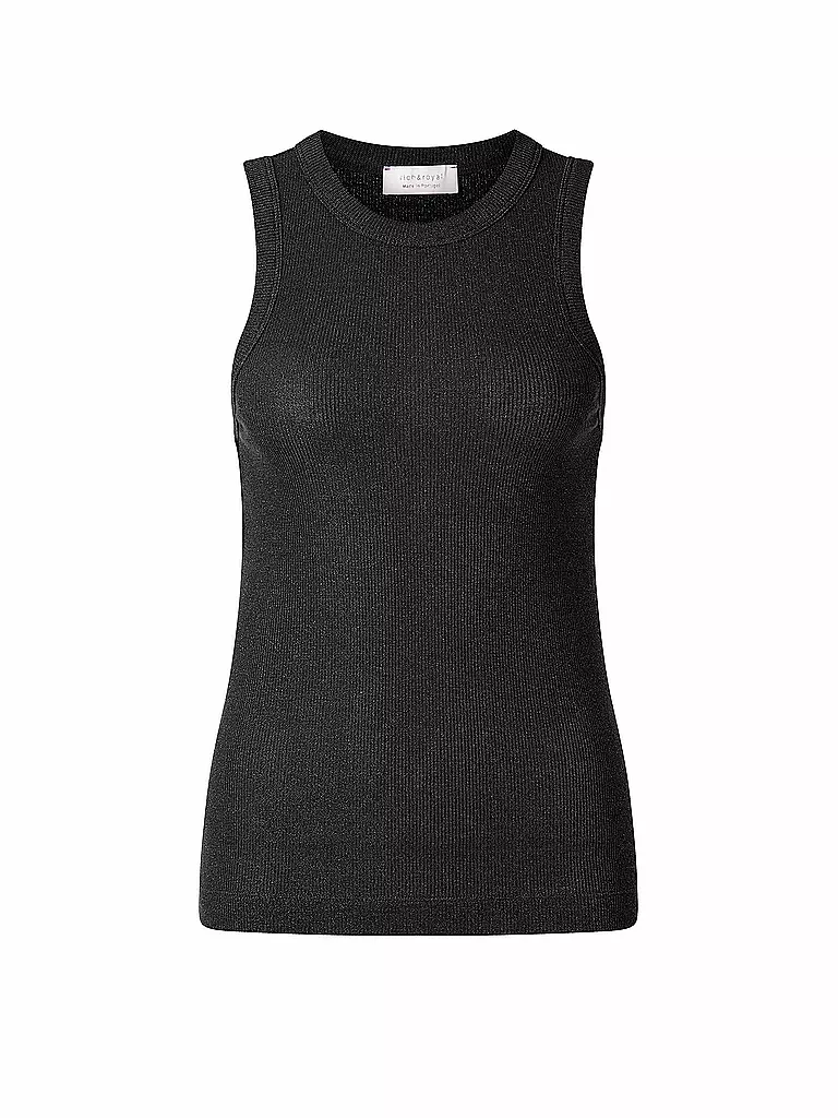 RICH & ROYAL Top schwarz