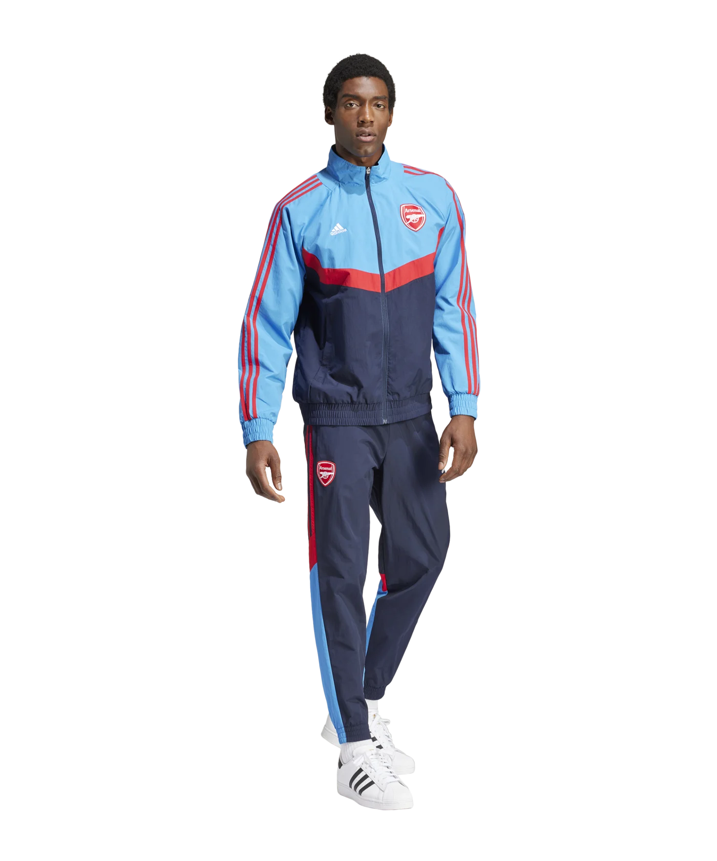 adidas FC Arsenal London Woven Tracktop Blau