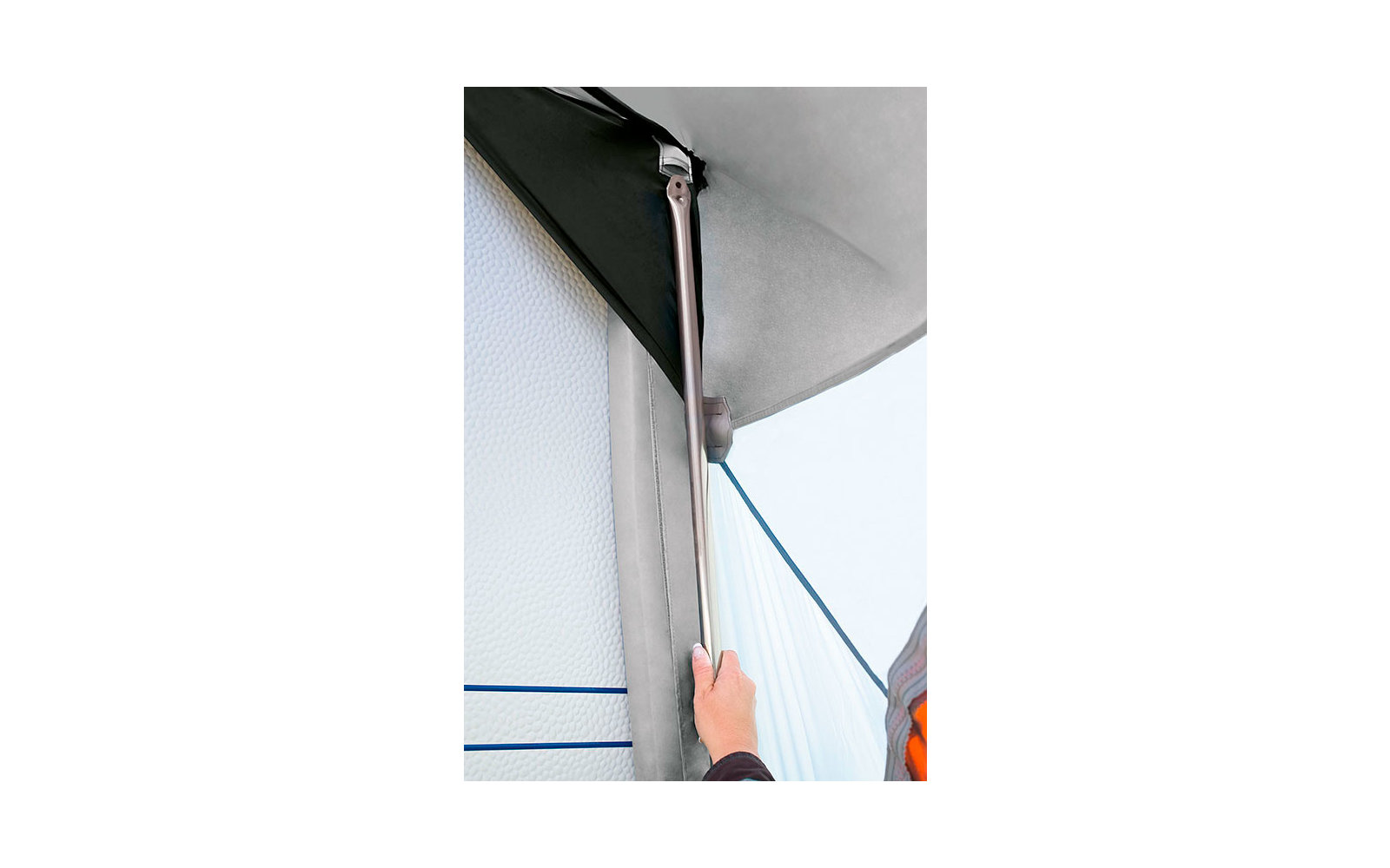 DWT Andruckstange Gerade für Space Air HQ L - 290 cm