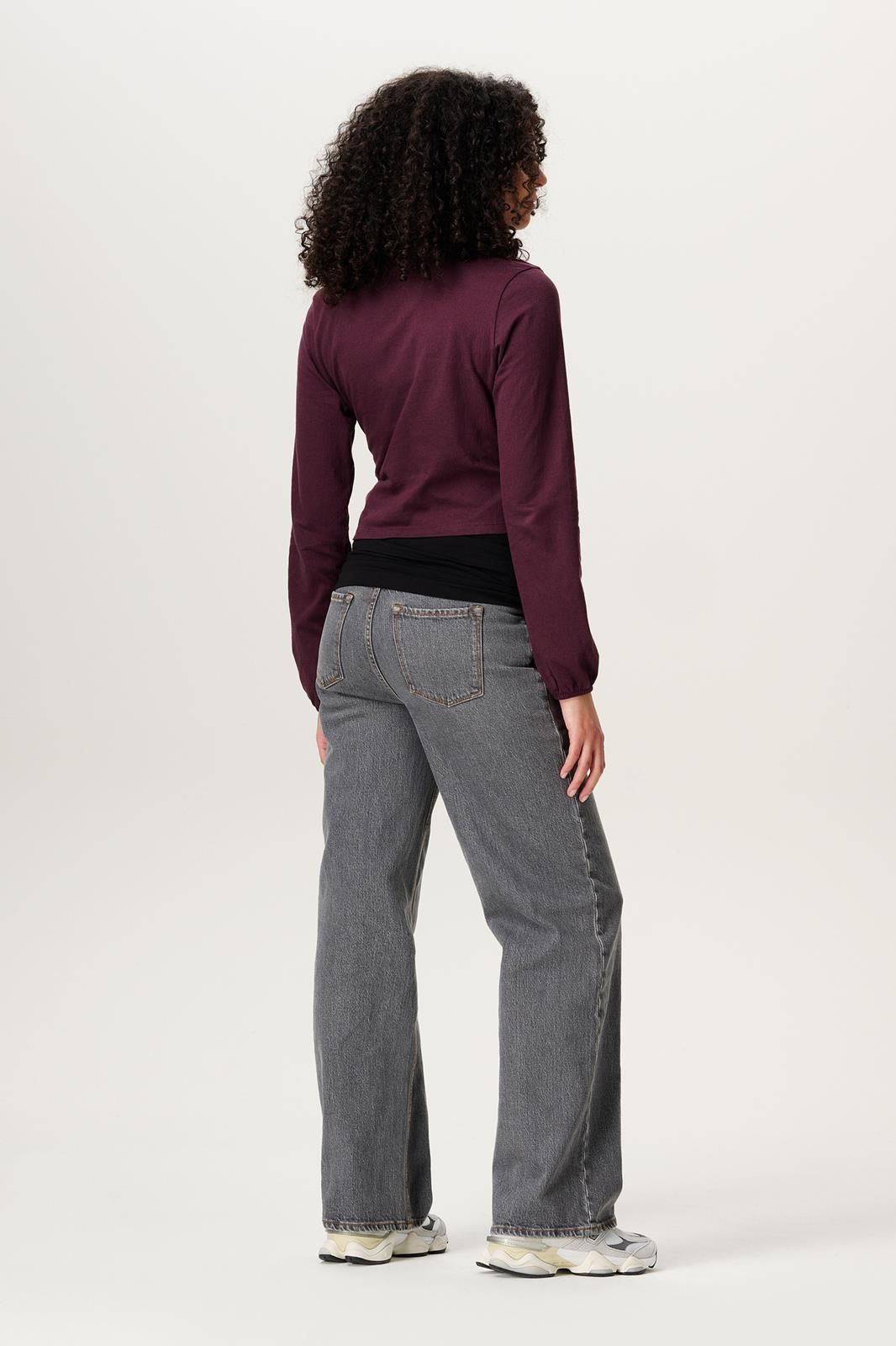 Noppies Maternity Voedingsshirt Jah-Nell - Plum Perfect