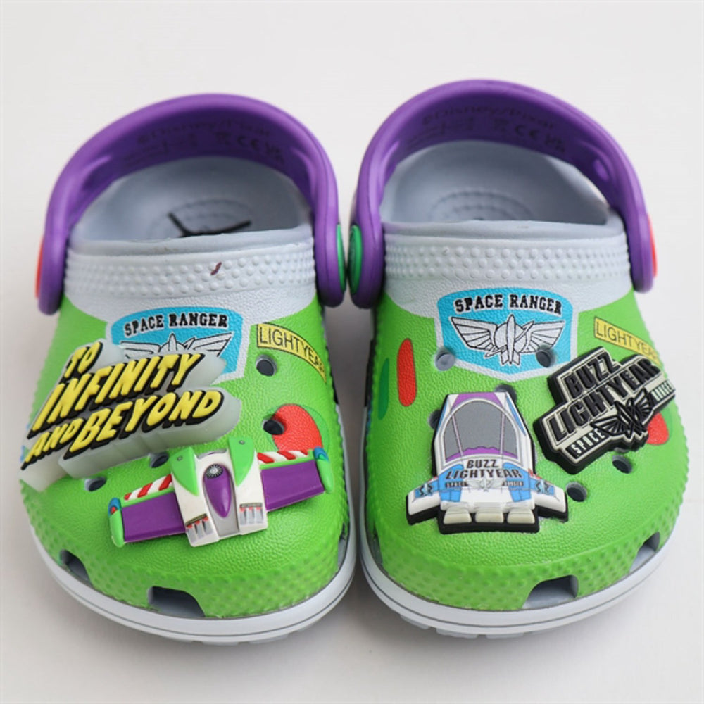 Køb Crocs Toy Story Buzz Classic Clog K Blue Grey
