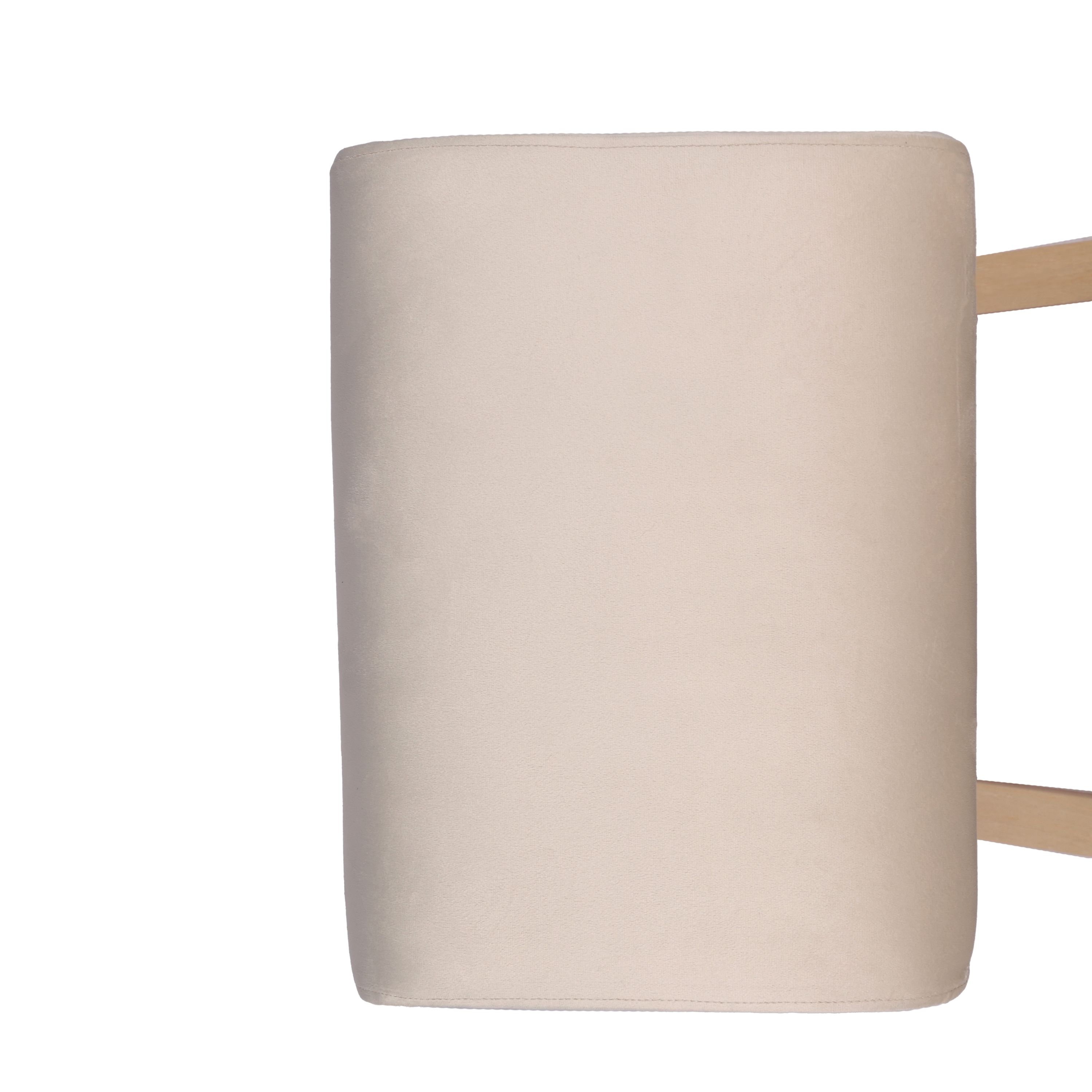 Kniestuhl Holz beige