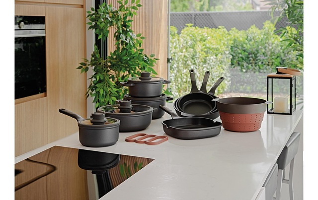 BergHOFF Grillpfanne »Leo Stone+ 26 cm« Aluminium