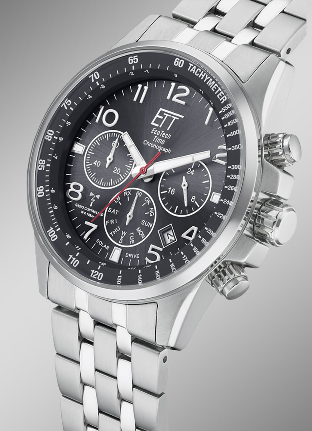 Sportlicher Chronograph mit Wechselband