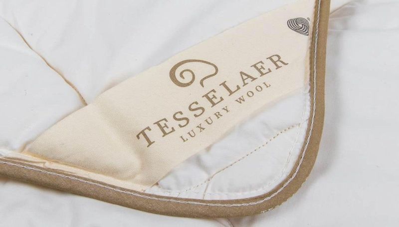 Tesselaer Wol 4 seizoenen dekbed Wit