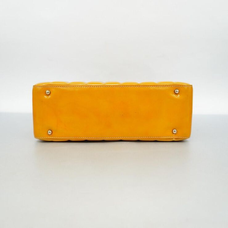 Chanel Vintage Chanel Handbag Yellow