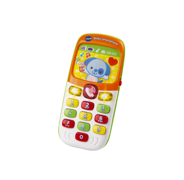 Jouet 1er Age Baby smartphone - Doré