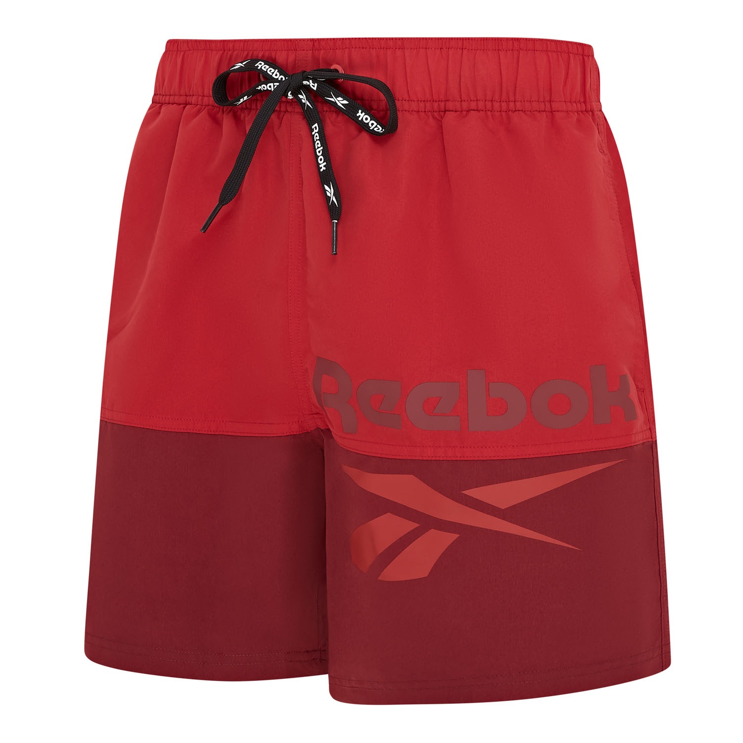 Reebok Badeshorts »Rory«, 1 Stk. mit Kordelzug und elastischem Bund, mit Logo, schnell trocknend